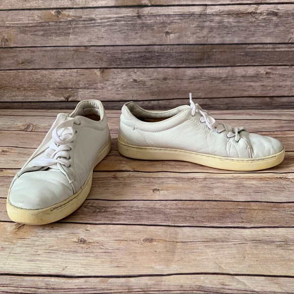 Rag & Bone White Leather Sneakers - Picture 5 of 8